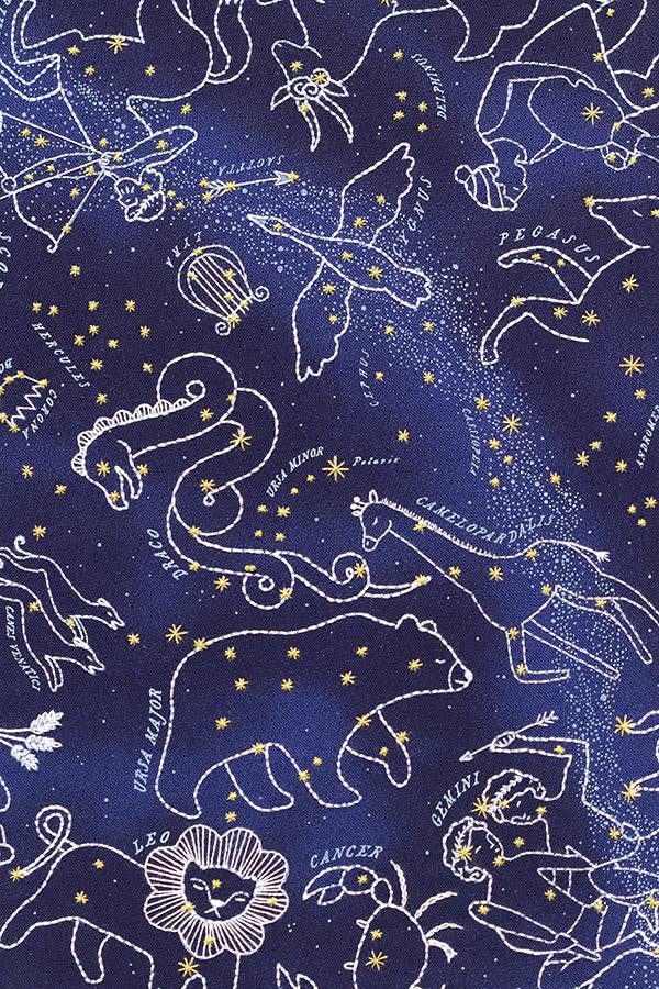 Star Map Embroidery Kit - 11" Hoop