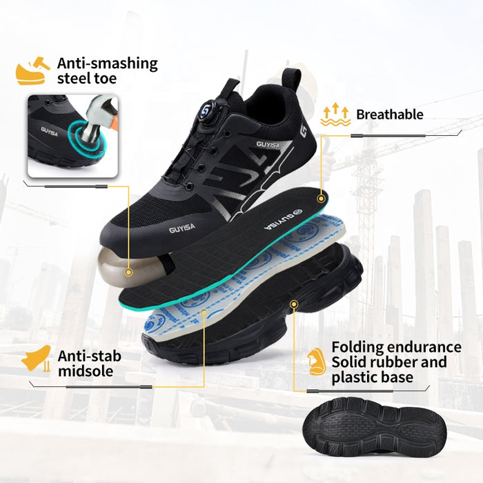 Safe Boots steel toe cap sneaker - product showcase