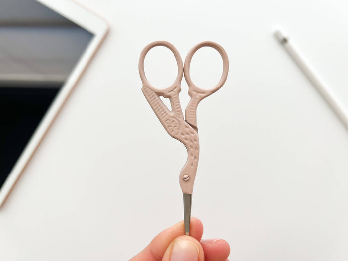 Stork Embroidery Scissors