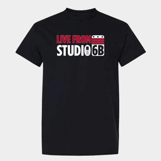 Studio 6B Classic Fine Jersey T-Shirt – Black