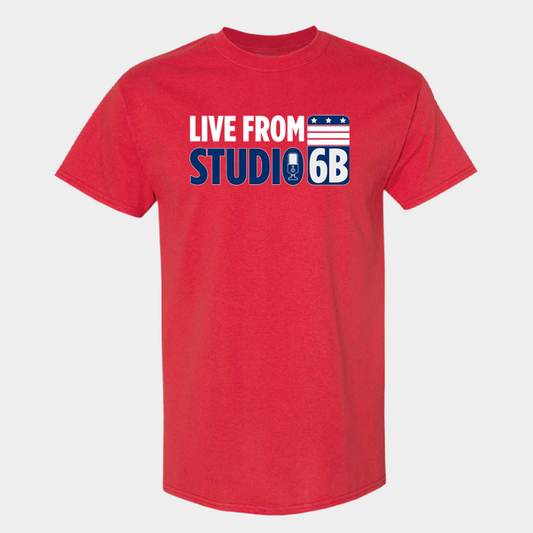 Studio 6B Classic Fine Jersey T-Shirt – Red