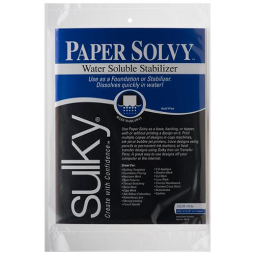 Sulky Paper Solvy - Water Soluble