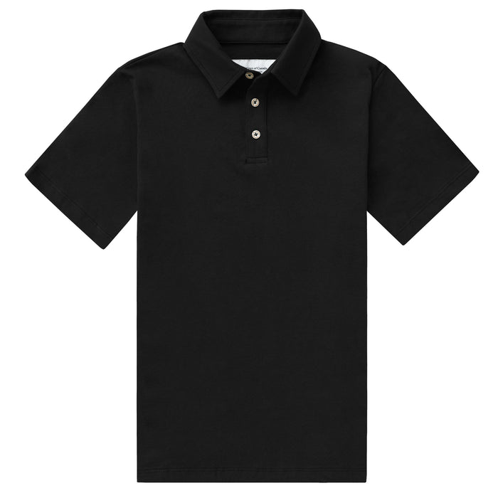 Made in Canada Sunday Polo Shirt Black - Province of Canada