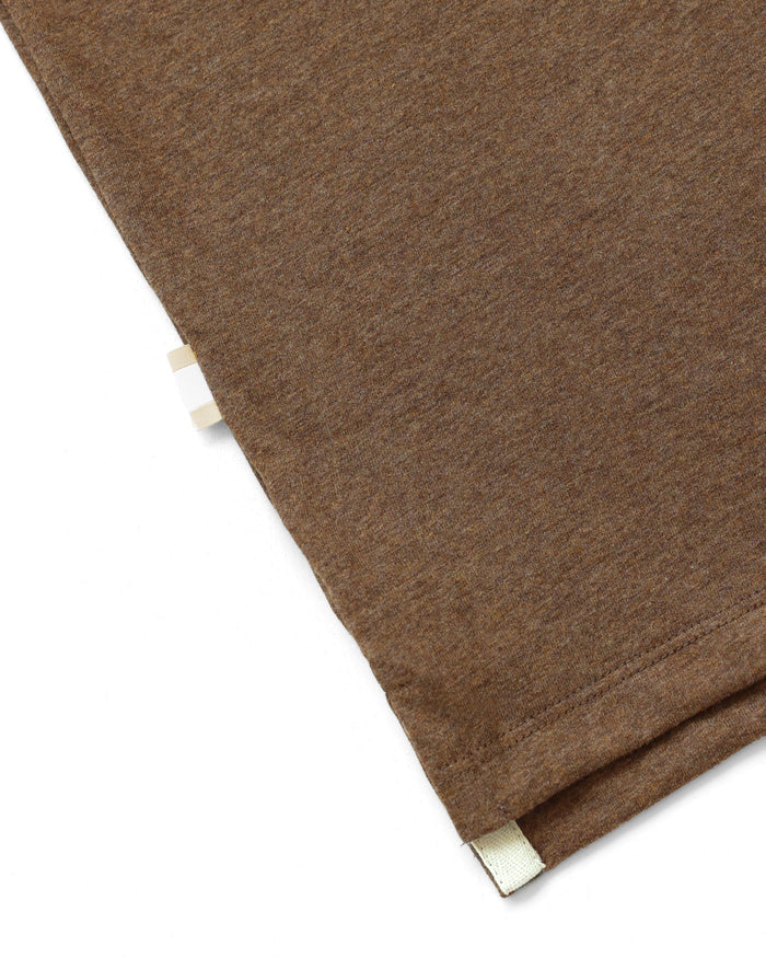 Made in Canada Sunday Polo Shirt Heather Brown - Province of Canada