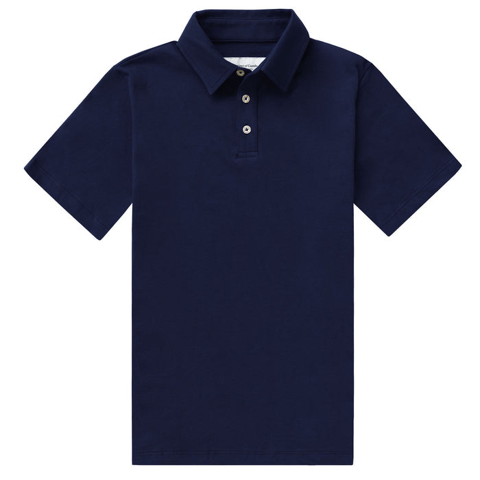 Made in Canada Sunday Polo Shirt Navy - Province of Canada