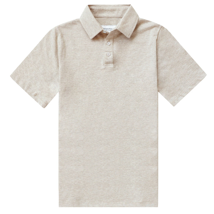 Made in Canada Sunday Polo Shirt Oatmeal - Province of Canada