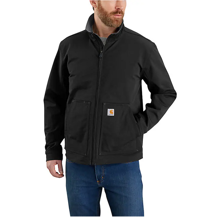 Carhartt Super Dux relaxed fit lightweight soft shell jacket in black