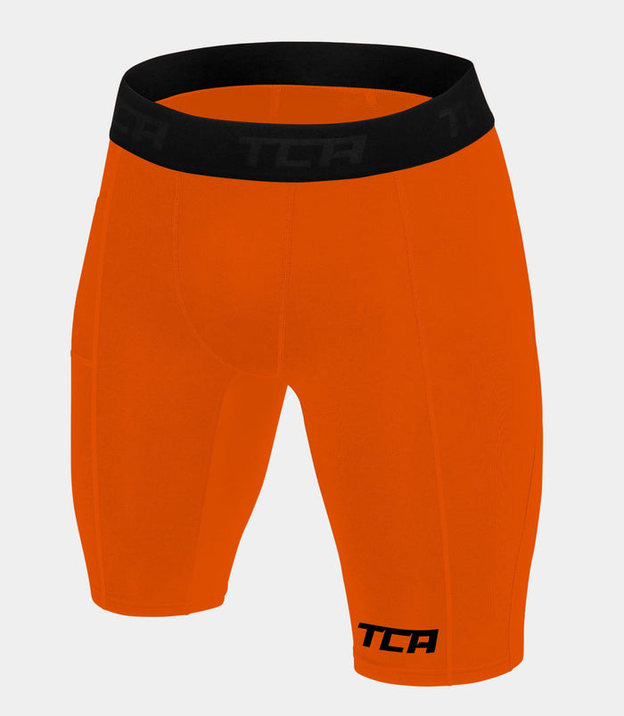 SuperThermal Compression Base Layer Shorts For Boys With Brushed Inner Fabric