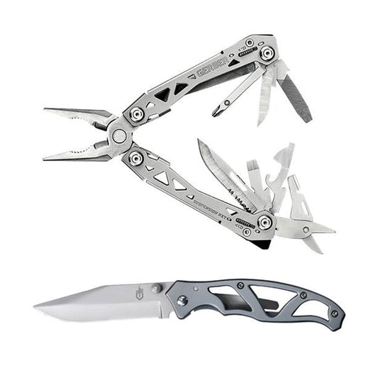 Gerber Suspension NXT multi-tool and Paraframe knife combo set