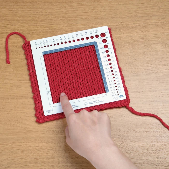 Swatch Ruler and Needle Gauge