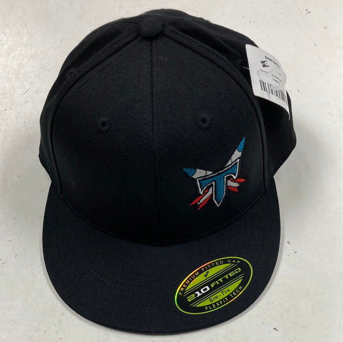 Tacoma Rockets Black C808 Flatbill Snapback