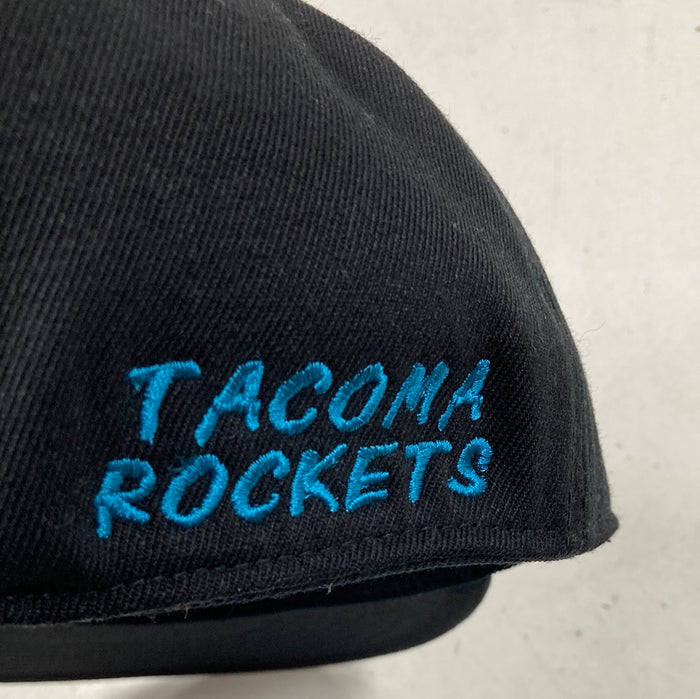Tacoma Rockets Black C808 Flatbill Snapback