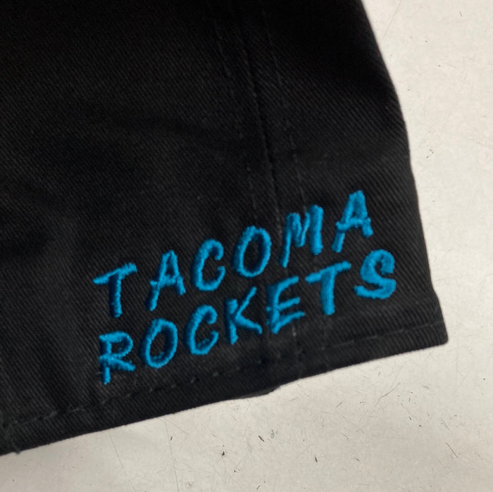 Tacoma Rockets New Era 9Fifty Black Flatbill Snapback