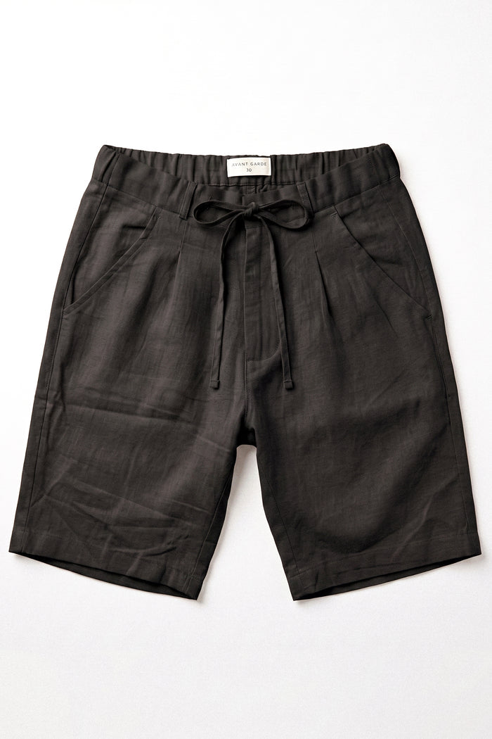 Tailored Linen Shorts