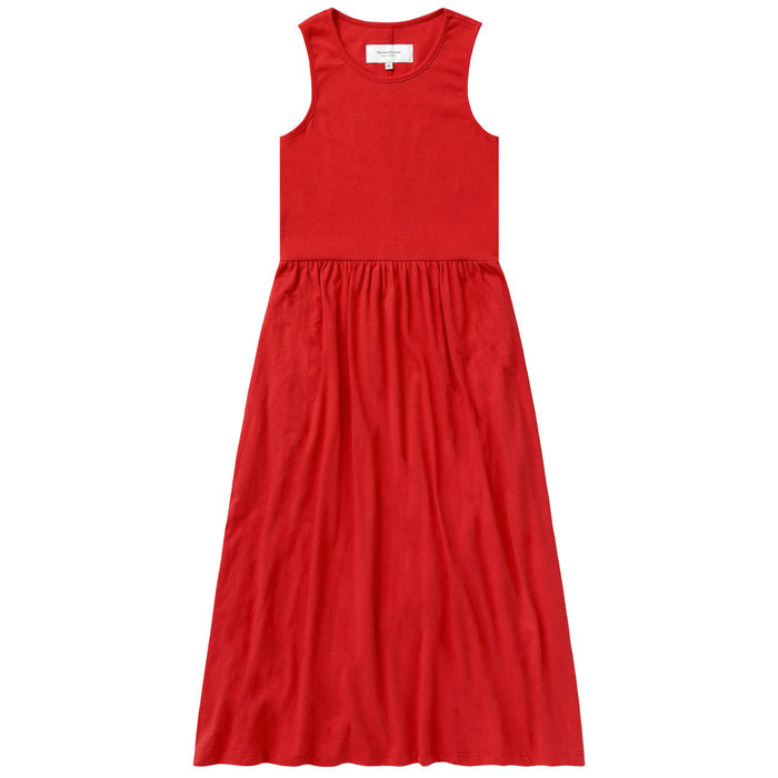 Made in Canada 100% Organic Cotton Tank Dress Red - Province of Canada