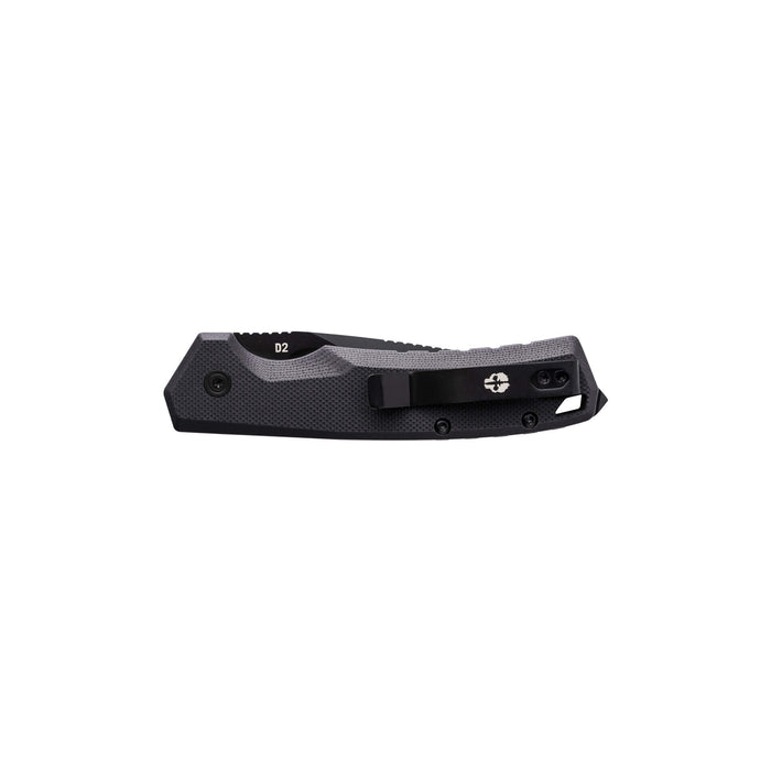 TEKTO Collab: A3 Delta Mini-Black G10 Handle // Black Accents