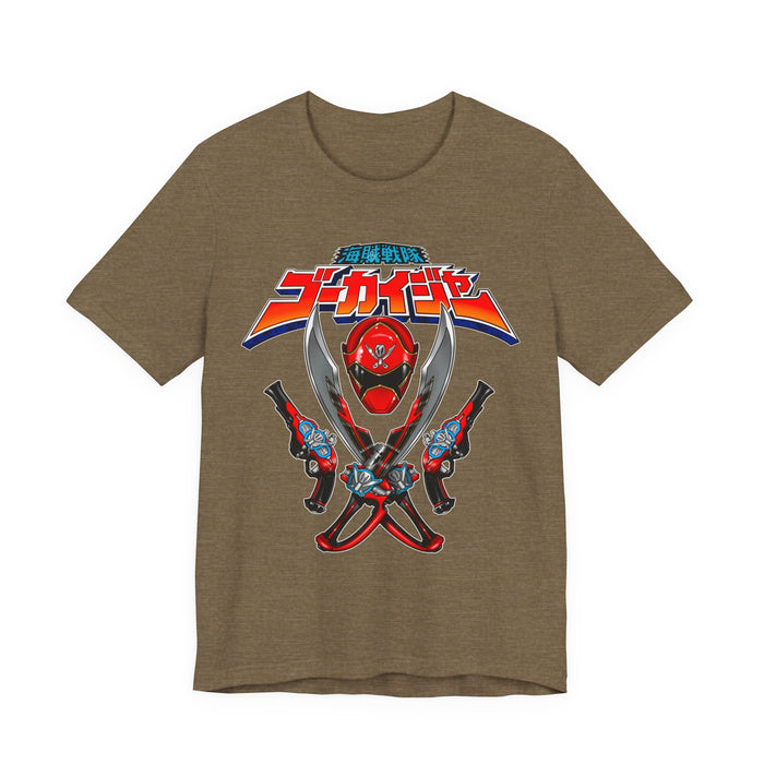 The Captain Tee Super Sentai T Shirt Custom Graphic Art Cosplay Shirts Rangers Retro Vintage 90s