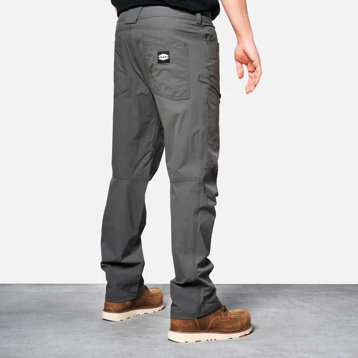BRUNT Costello work pant in charcoal, alternate product view