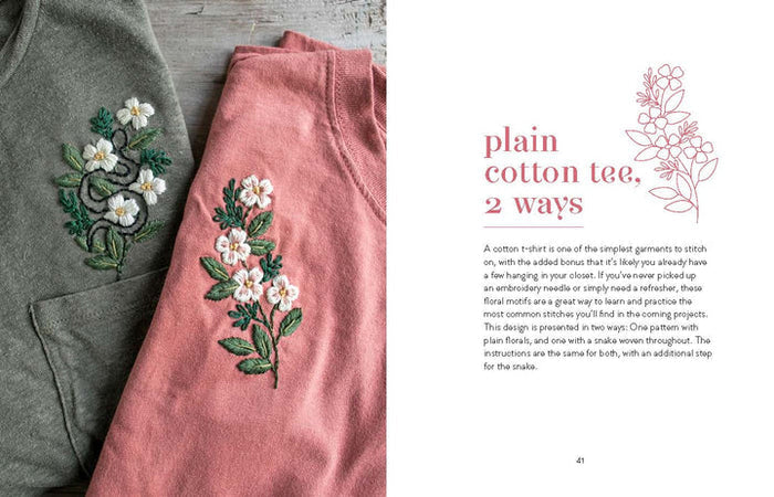 The Embroidered Closet: Modern Hand-stitching for Upgrading & Upcycling Your Wardrobe