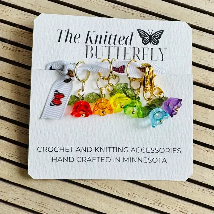 Dainty Little Tulips-Rainbow