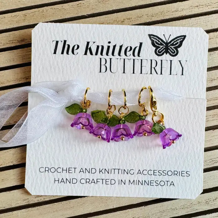 Dainty Little Flowers -Purple