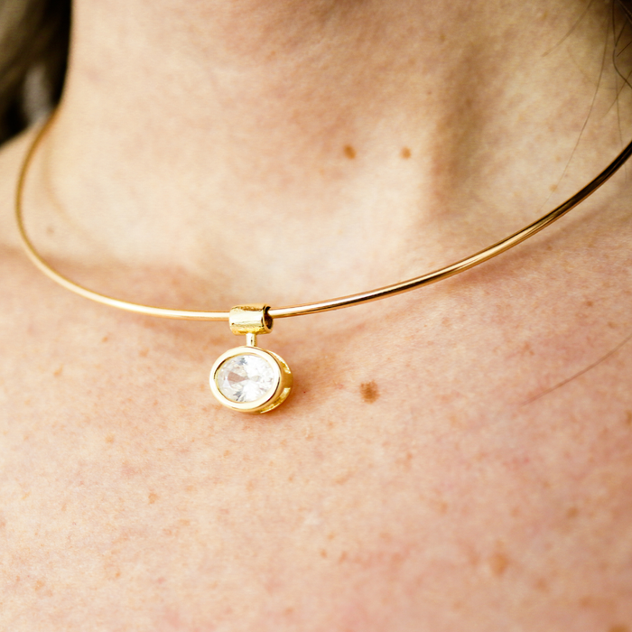 The Rise Cuff Necklace