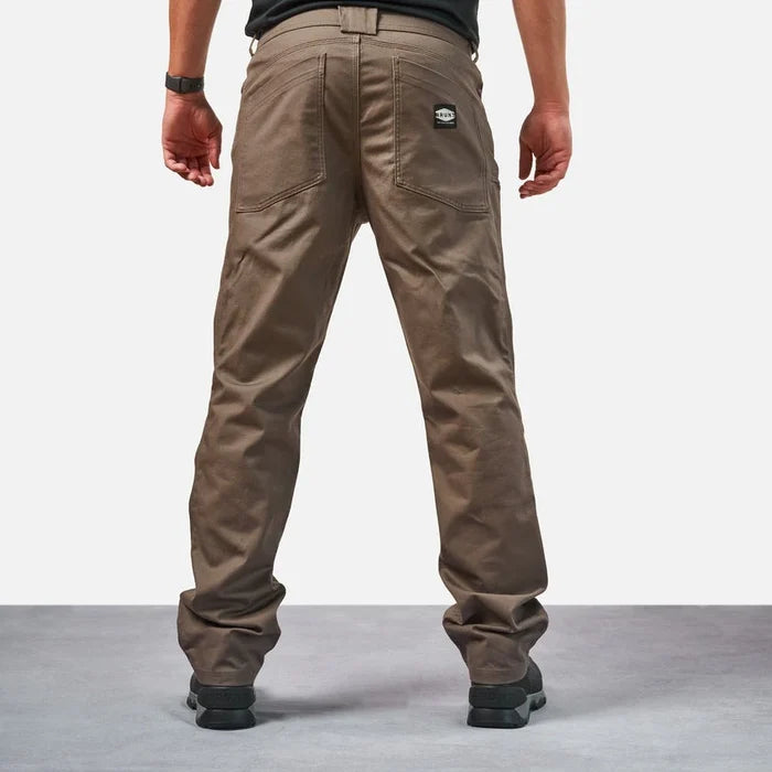 BRUNT Torra work pant in brown, alternate product view