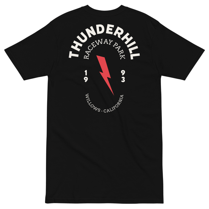 Thunderhill Bolt-Oval Men’s premium heavyweight tee