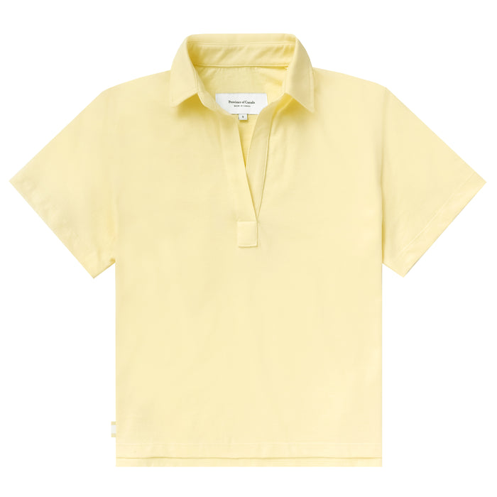 Made in Canada 100% Cotton Thursday Popover Tee Butter - Province of Canada