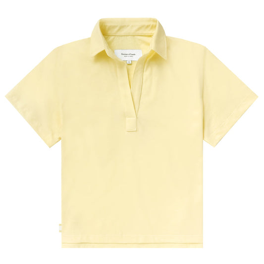 Made in Canada 100% Cotton Thursday Popover Tee Butter - Province of Canada