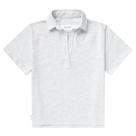 Made in Canada 100% Cotton Thursday Popover Tee Cloud - Province of Canada