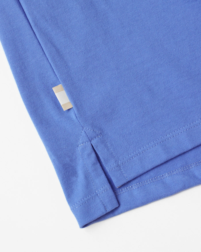 Made in Canada 100% Cotton Thursday Popover Tee Periwinkle - Province of Canada