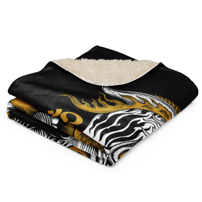 'Tiger Tamer' Sherpa blanket