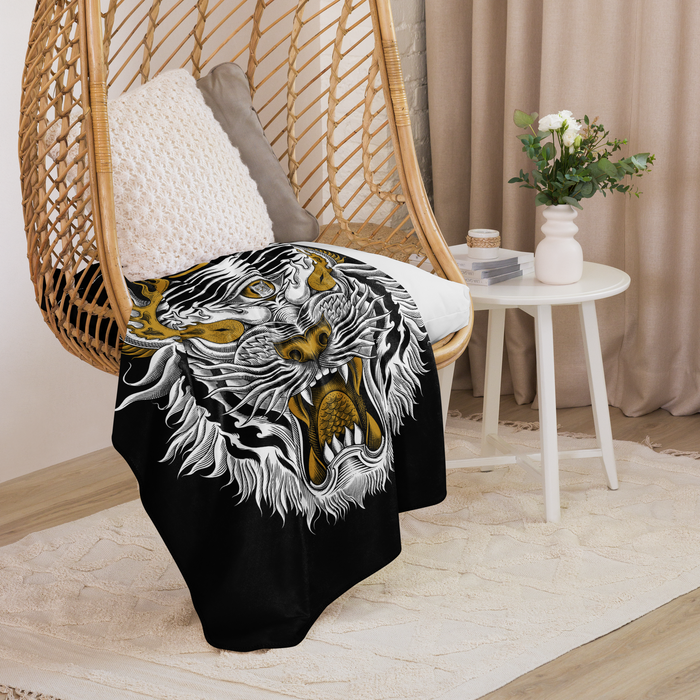 'Tiger Tamer' Sherpa blanket