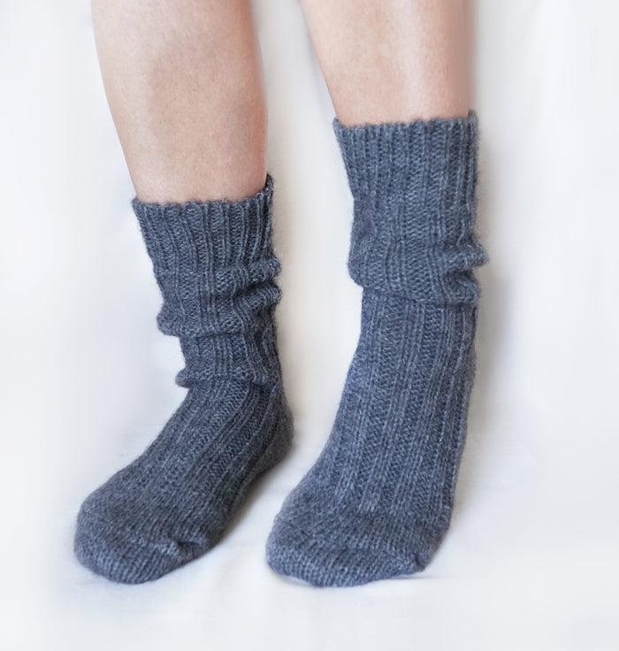 tittimitti® Men’s Alpaca Wool Socks 3-Pack – Soft Warm Winter Crew Socks (Made in Italy)