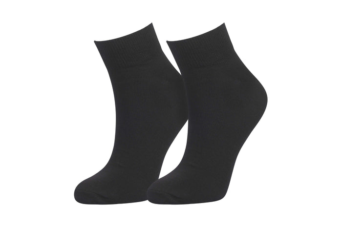 tittimitti Men’s Organic Cotton Ankle Socks 3-Pack – Breathable Everyday Ankle Socks