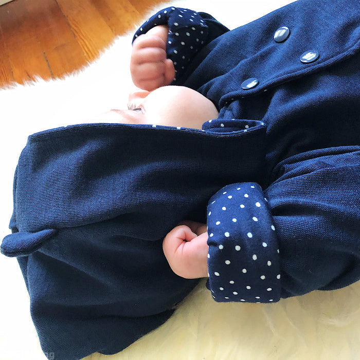 Toddler Merino Organic Cotton Reversible Jacket