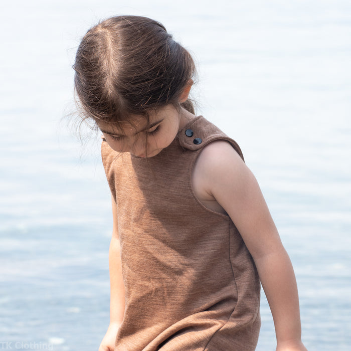 Toddler Merino Wool Dungarees