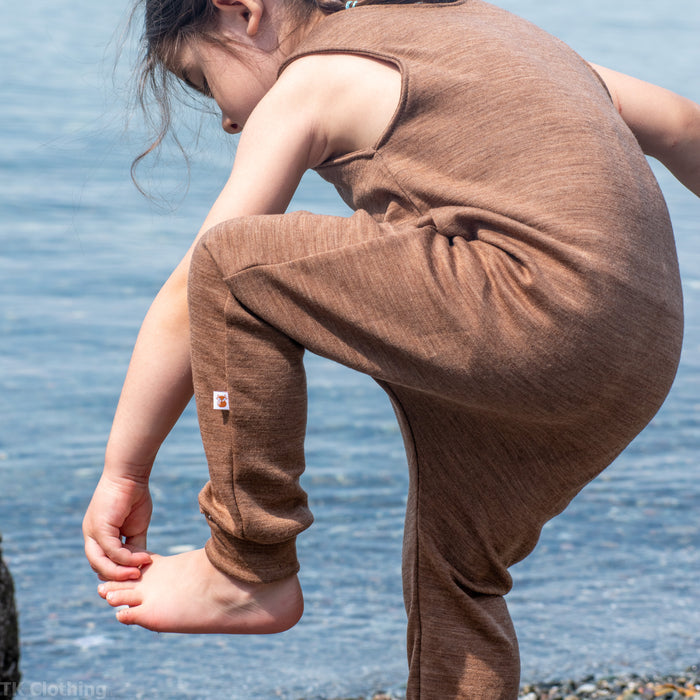 Toddler Merino Wool Dungarees
