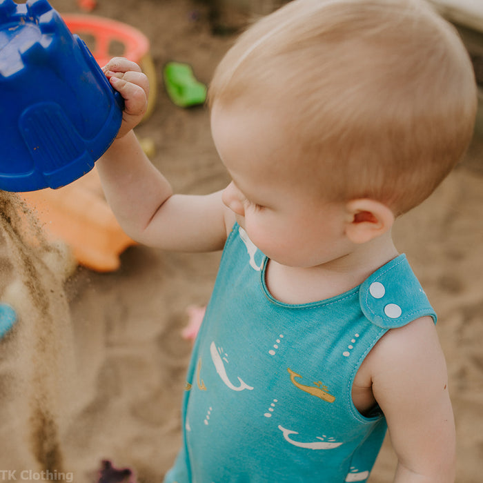 Toddler Organic Cotton Dungarees