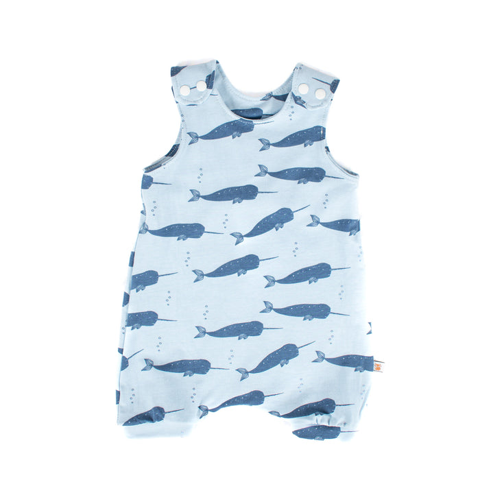 Toddler Organic Cotton Harem Romper