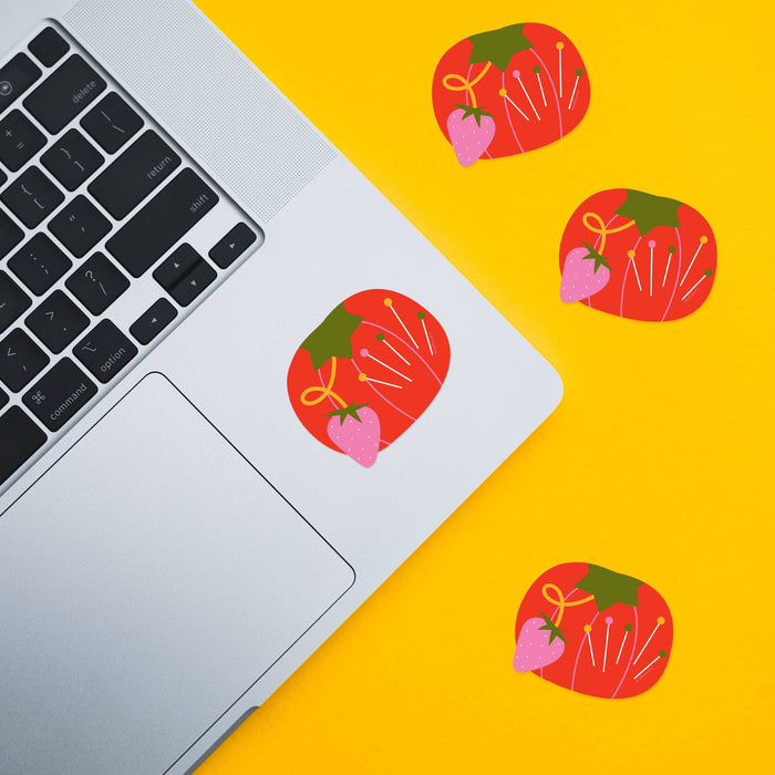 Tomato Pincushion Sticker