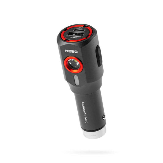 Nebo Transport 400 two-in-one car charger and flashlight
