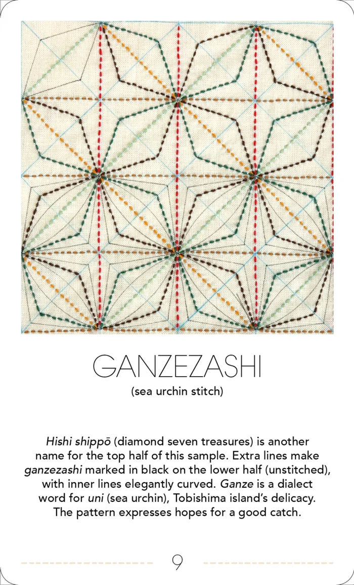 Ultimate Sashiko Card Deck