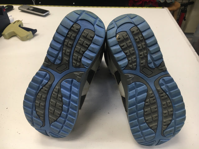 Used Lamar Demon Grey/Black/Blue Womens Size 7 Snowboard Boots