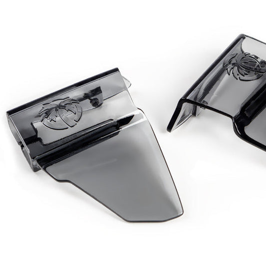 Heat Wave Visual Vise side shields in smokey grey