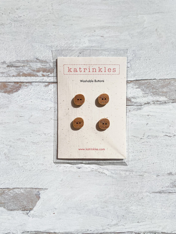 Washable Bamboo Buttons