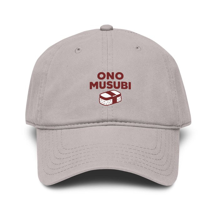 Washed Baseball Cap with Ono Musubi Logo