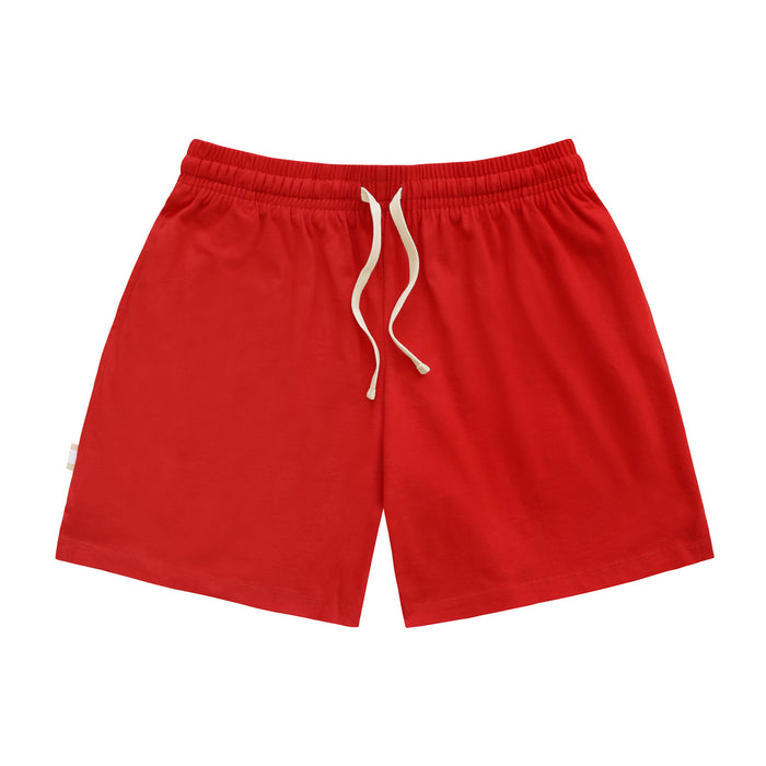 Made in Canada 100% Organic Cotton Weekend Short Red - Mens - Province of Canada
