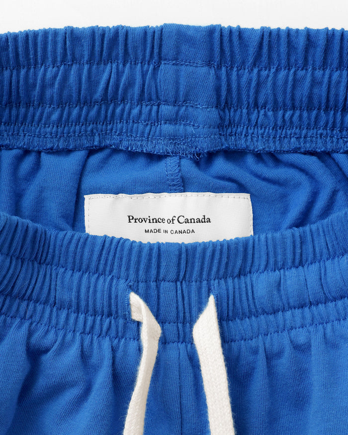 Made in Canada 100% Organic Cotton Weekend Short Royal - Mens - Province of Canada